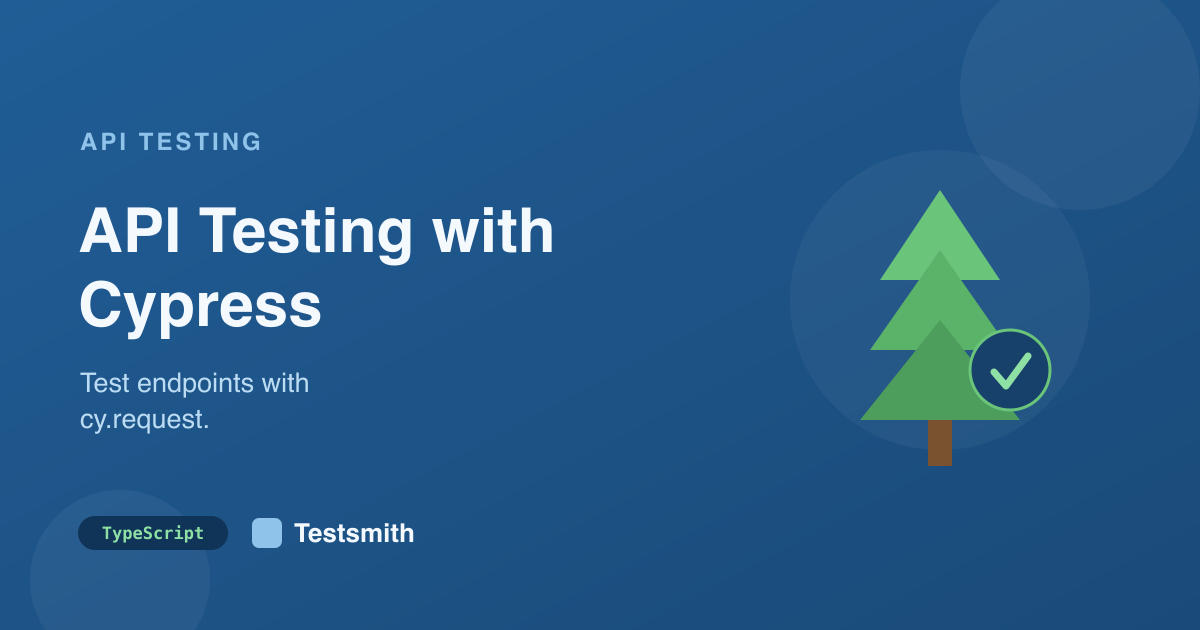 API testing with Cypress banner